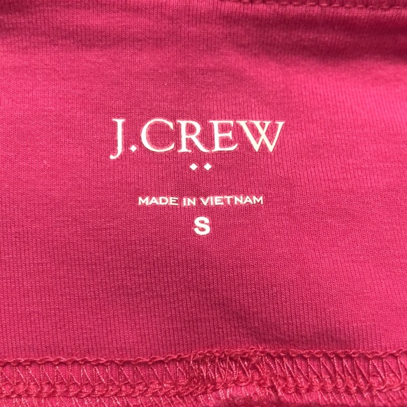 J. Crew Factory Womens Size S Pink Cropped Everyday Cotton Leggings AJ702 Ballet - Picture 9 of 14